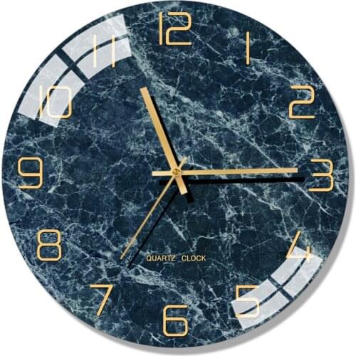 Nordic Metal Creative Wall Clock Modern Design Living Room Simple Wall Watch Vintage Home Decor Kitchen Horloge Wall Watch Bb50