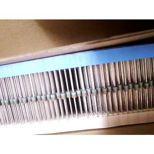 New 100pcs 11EQS04-TA1B2 11EQS04 1A40v Ultra low pressure drop, Schottky Diode, silver plated pin green ring 4J in stock