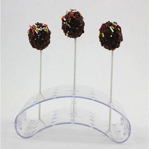 Hot Cake Tool Cake Chocolate Lollipop Bar Stand Display Stand Base Candy Gift Color Curve Frame