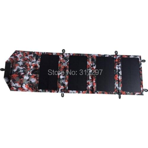 GGX ENERGY 8 Watt Solar Panel Portable Solar Charger with USB 5V Controller for iPhone Phone & all other USB Compatible Devices