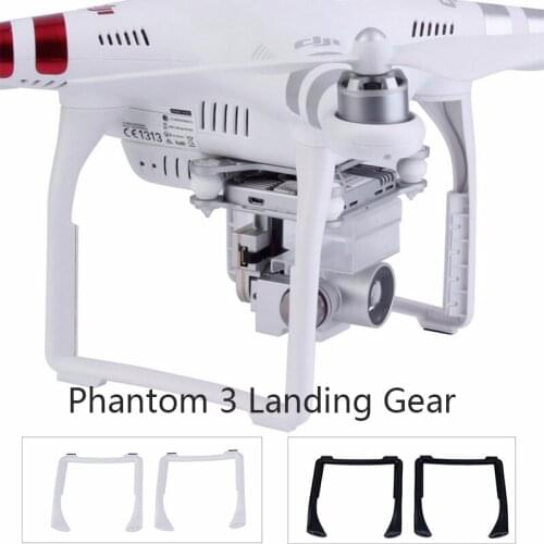 2pcs Landing Gears Skid for DJI Phantom 3 Adv Pro SE Height Extender Legs Feet Support Quad Replacement Drone Accessories