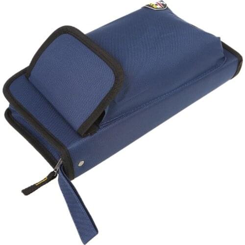 Professional Electricians Hard Plate Tool Kit Bag Storage Case Multifunctional Pocket Organizer Waterproof Oxford 3 Sizes