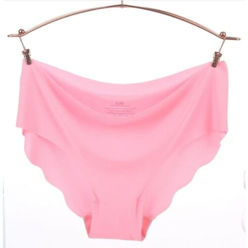 Sexy Women Soft Intimates Underpants Seamless Candy Color Fashion Panties Hot Selling