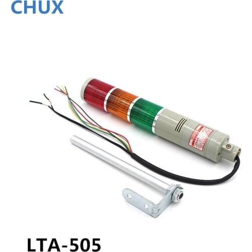 LED Flashing Light Sound Signal Warning Lamp Three Layer Security Alarm Machine Tool Signal indicator LTA-505 12V 24V 110V 220V