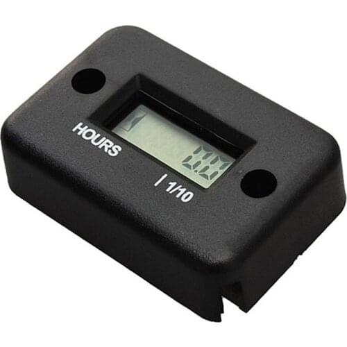 High Performance Car Digital Engine Tach Tachometer Hour Meter Inductive For Motorcycle Car Motor Stroke Engine