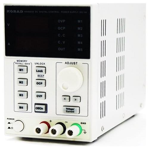 KORAD KA6003D High Precision The Lab programmable Adjustable Digital Regulated power supply DC Power Supply 60V/3A mA 4Ps
