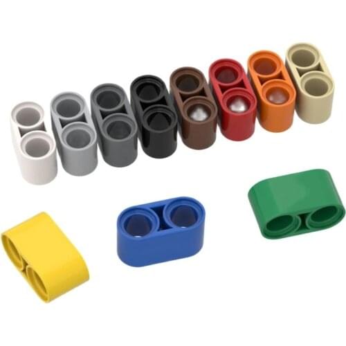 10PCS Building Blocks 43857 1x2 High-Tech Bricks Assembles Particles Assembly Parts Education Toys For Children