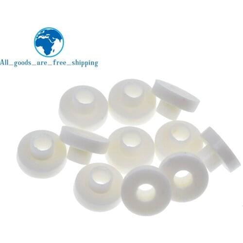 100pcs Insulating Tablets Insulation Bushing Transistor Pads Circle TO-220 Insulated Cap Insulation Particle Ring For M3 Screws