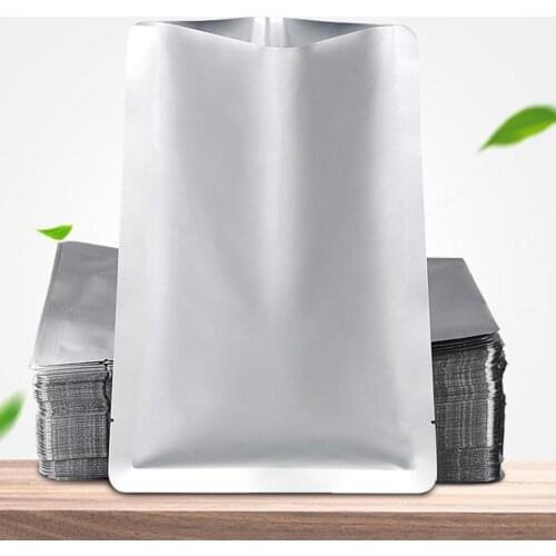 100Pcs Thicken Self Seal Food Tablet Aluminium Foil Vacuous Storage Pouch Bags Food Grade Heat Sealing Bags Home Kitchen Tools