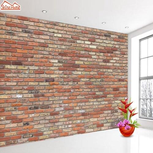 3D Wallpaper DIY Waterproof Wall Papers Home Decor Living Room 3d Self-Adhesive Peel Stick Vinyl Wallpapers Brick Contact Paper