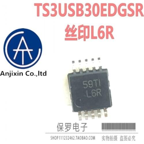 10pcs 100% orginal new real stock Analog switch TS3USB30EDGSR silk screen L6R MSOP-10