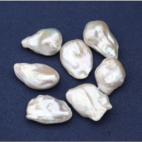 1 Pcs Natural Pearl Loose Beads Specfic Irregular Baroque Nonporous Freshwater Pearl Charms for Jewelry Making Pendant Necklace