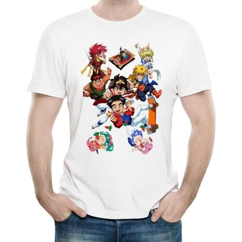 Anime Granzort T-shirt Fashion Mens Cartoon Short Sleeve White Magical King Granzort T shirt Top Tees tshirt Unisex Clothes