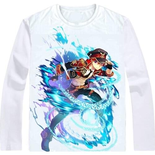 Soccer Spirits T-Shirts Multi-style Long Sleeve Shirts Hiro Jiho Miho Vonchi Raklet Black Tortoise Cosplay Shirt