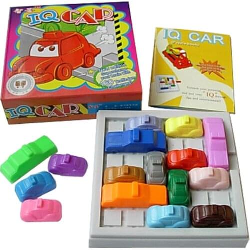 IQ Car Puzzle Board Game Funny Entertainment Game Play with Family/Friends/Party Best Gift for Children