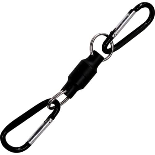 Magnet Buckle Fly Fishing Magnetic Net Release Clip Hanging Holder Lanyard Clip Climbing Magnet Buckle Buckle