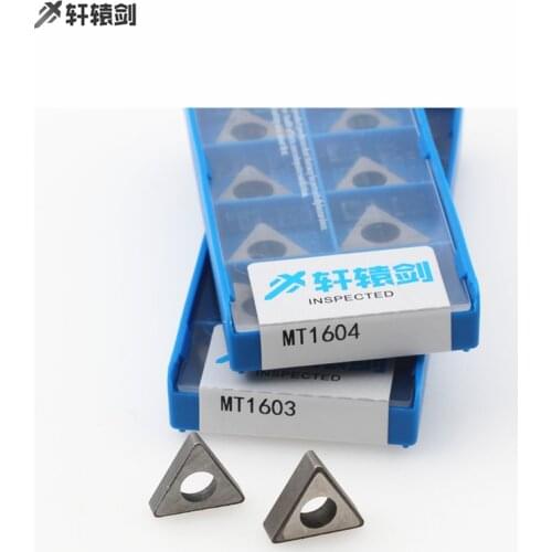 MT1603 MT1604 ST1603 ST1604 10pcs CNC knife pad use MTJNR2020K16 TNMG1604 CNC outer round tool bar accessories