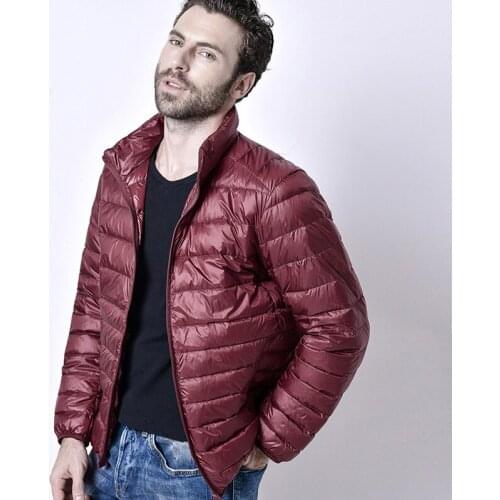 2020 Winter men Ultralight Jacket White Duck Down Jacket Men Down Jackets Outdoors Winter Male Casual down jacketCoat