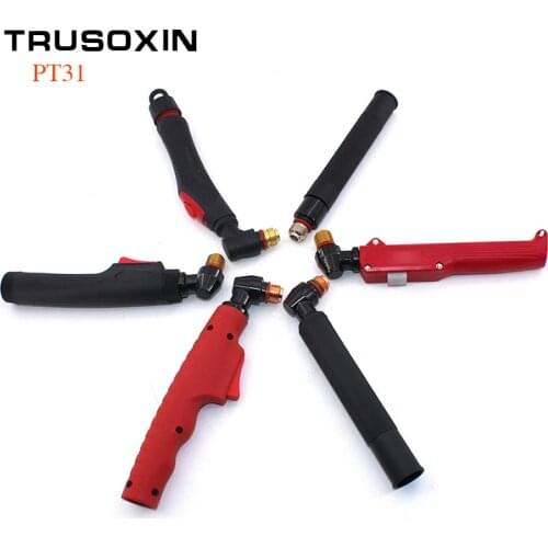 NEW PT31 plasma cutter/cutting machine Torch for CUT40 CUT30 CUT50 Air Cooled inverter DC Plasma Cutting Torch/gun Head tips