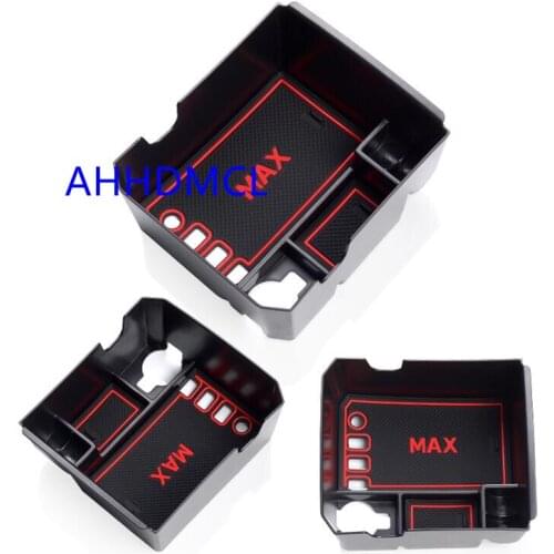 Armrest Box Storage Central Storage Box Compartment For BYD Song Max