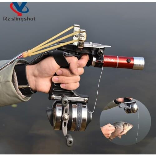 New Upgrade Shooting Fish Hunting Slingshot Professional High Precision Outdoor Fish Set Catapult Outdoor Tools Accessories