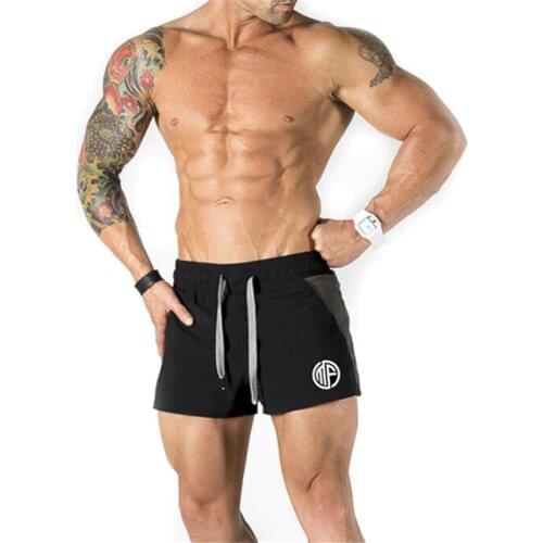 2021 Summer New Mens Gyms Shorts Fashion Casual Fitness Bodybuilding Workout Male Slim Fit Short Pants Brand Sweatpants