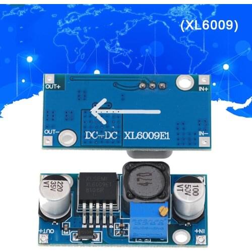 XL6009 DC-DC Auto Boost Buck 3-32V Step Up to 5-35V Boost Converter Voltage Regulator Power Supply Module