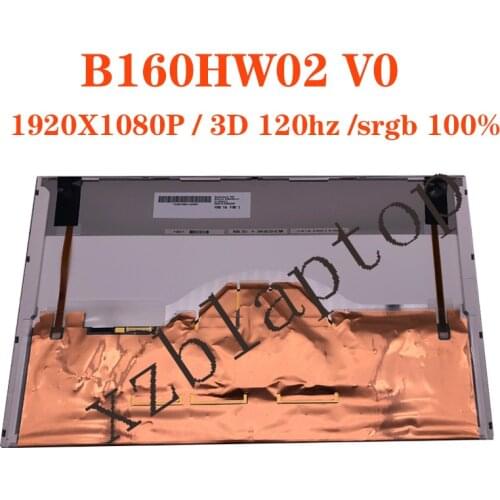 B160HW02 B160HW02 V.0 V0 LCD Panel LCD Screen Display 1920*1080 3D LCD DISPLAY for sony