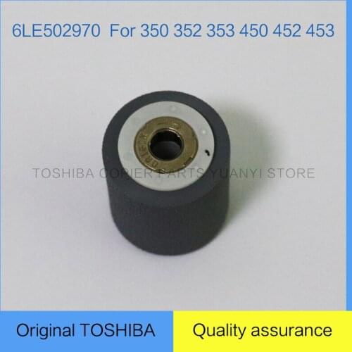 2Pcs 352 Roller Original TOSHIBA Copier Parts Pickup Roller 6LE502970 ASYS-ROL-FEED For Toshiba Model 350 352 353 450 452 453