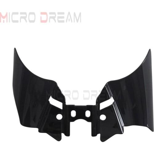 ABS Black Motorcycle Saddle Heat Shield Upper Fairing Deflector For Harley Dyna Super Wide Glide Low Rider FXD FXDWG 1999-2016