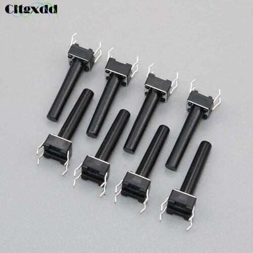 Cltgxdd 10PCS/Lot 6*6*20 Tactile Tact Push Button Switch 6x6x20 DIP 4 Pin Micro Switch Induction Cooker LCD Monitor Repair