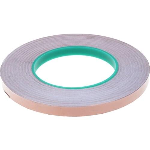 Double Conductive EMI Shielding Copper Foil Tape- (10mm) 3/8 Inch X 55 Yds