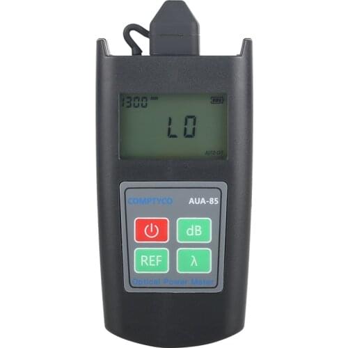Hot sale AUA-85 miniature optical power meter tester - optical attenuation meter 6 wavelength test range -70 to +10