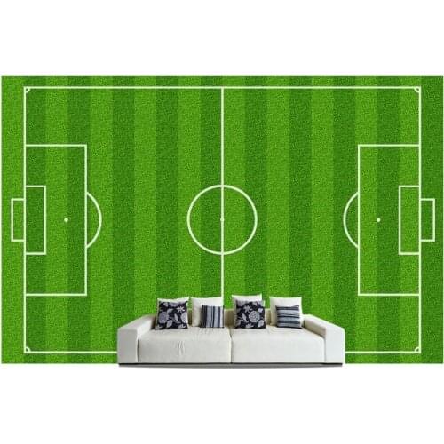 Custom papel DE parede infantil Football Field murals for the sitting room bedroom TV wall waterproof vinyl papel DE parede