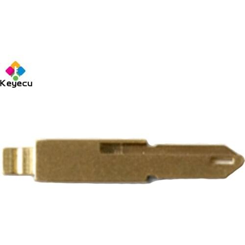 KEYECU 10pcs/lot KEYDIY Universal Remotes Key Flip Blade NE73, NE72 for Peugeot 206