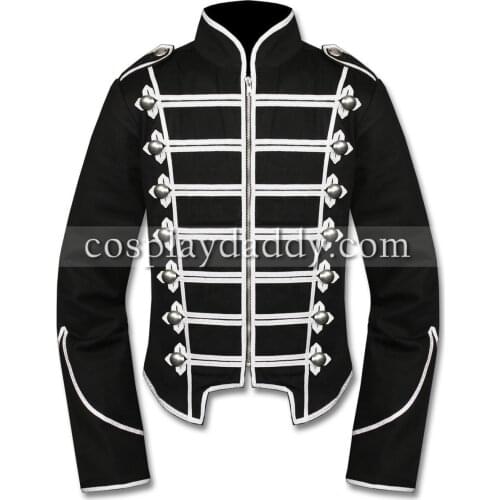 My Chemical Romance Emo Parade Military Jacket Top Cosplay Costume
