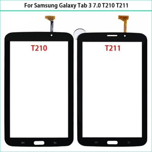 New For Samsung Galaxy Tab 3 7.0 SM-T210 SM-T211 T210 T211 Touch Screen Panel Digitizer Sensor Lcd Front Glass Replace
