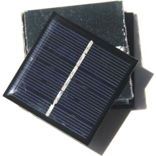 Wholesale 120PCS/Lot 0.45W 3V 150mA Solar Cell High Quality Epoxy Solar Panel DIY Solar Chargers/Toys High Quality Free Shipping