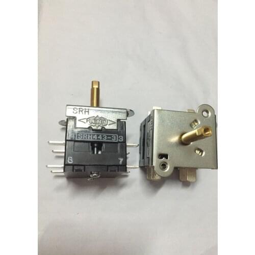 Original new 100% SRH443-3 gear switch 8pin 2 gear length 25mm