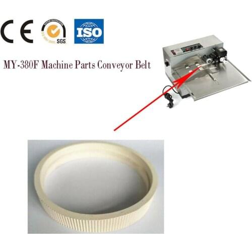 Package of 10Pcs Belt for MY-380F Auto Solid Ink Coding Machine Date Printer Part Belt Drive Conveyor Rubber Ring