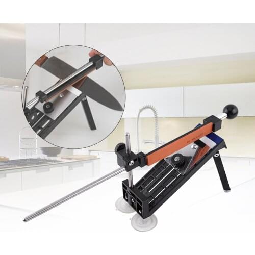 Professional Knife Sharpener 360 degree flip Constant angle Grinding tools Grinder machinewith 4pcs stones