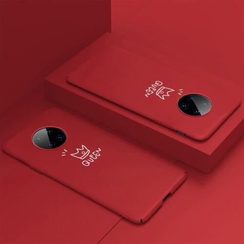 Ultra-thin Colorful Matte Hard PC Phone Case For Huawei Mate 30 20 10 P40 P30 P20 lite Pro Honor 8 Cute Shockproof Frosted Cover