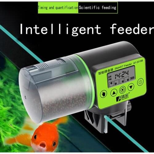 Smart Automatic Fish Feeder Aquarium Feeder Fish Tank Auto Feeding Dispenser