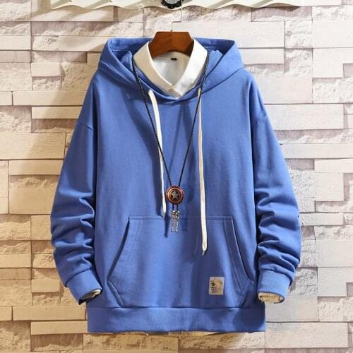 2020 Spring Autumn Fashion High Quality Men Hip Hop Long Sleeve Pullover Hoodies Sweatshirt 2020 AUTUMN Clothes