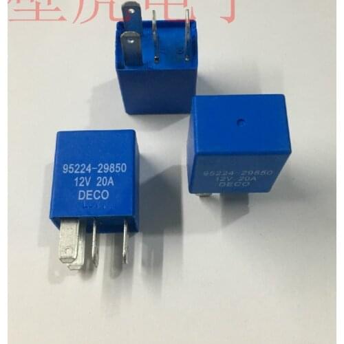 1PCS 12V 20A 4Pin Car Air Conditioning Fan Fuel Pump DECO Relay 95224-29850 For Hyundai KIA