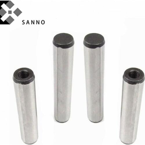 10pcs 8X16XM5 / 10X20XM6 / 12X120XM6 Internal thread parallel dowel pins GB120-B CNC milling machined plain retaining dowel pins