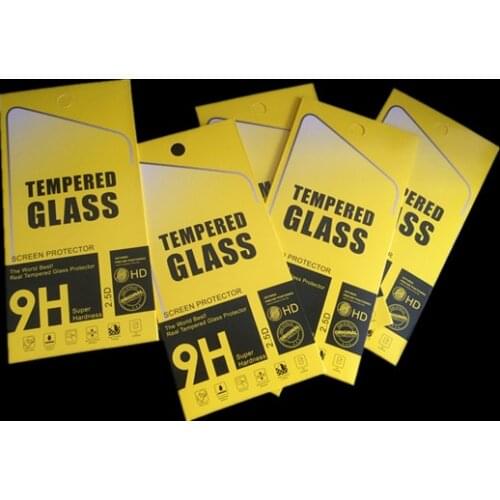 100pcs/lot For HTC ONE M7 toughened glass film 2.5D 0.3mm 9H Premium Tempered Glass Screen Anti Shatter Protector Film Guard