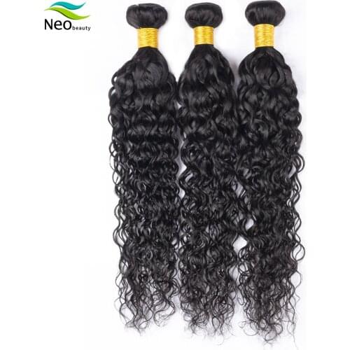 9A Cambodian Water Wave Bundles Human Hair Bundles 1/3 Bundles for Free Shipping