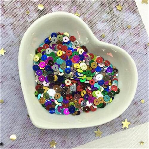 3000pcs 3mm Sequin PVC Flat Round Loose Sequins Paillettes Sewing Wedding Craft Dress Caps Shoes DIY Handmade Accessories