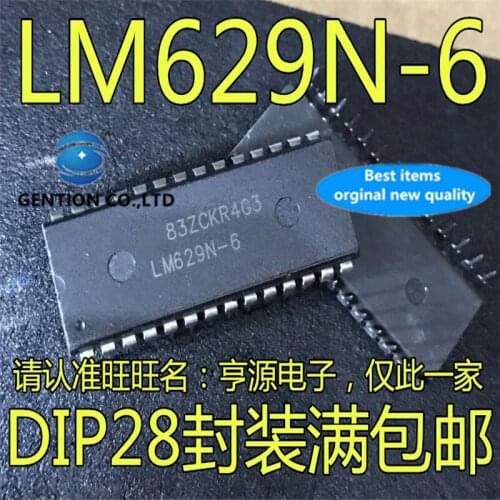 5Pcs LM629N-6 LM629N DIP-28 Controller driver chip in stock 100% new and original
